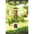 Manual Woodworkers & Weavers 30 in. Angels Are Always Among Us-Bronze Cap Wind Chime 263334
